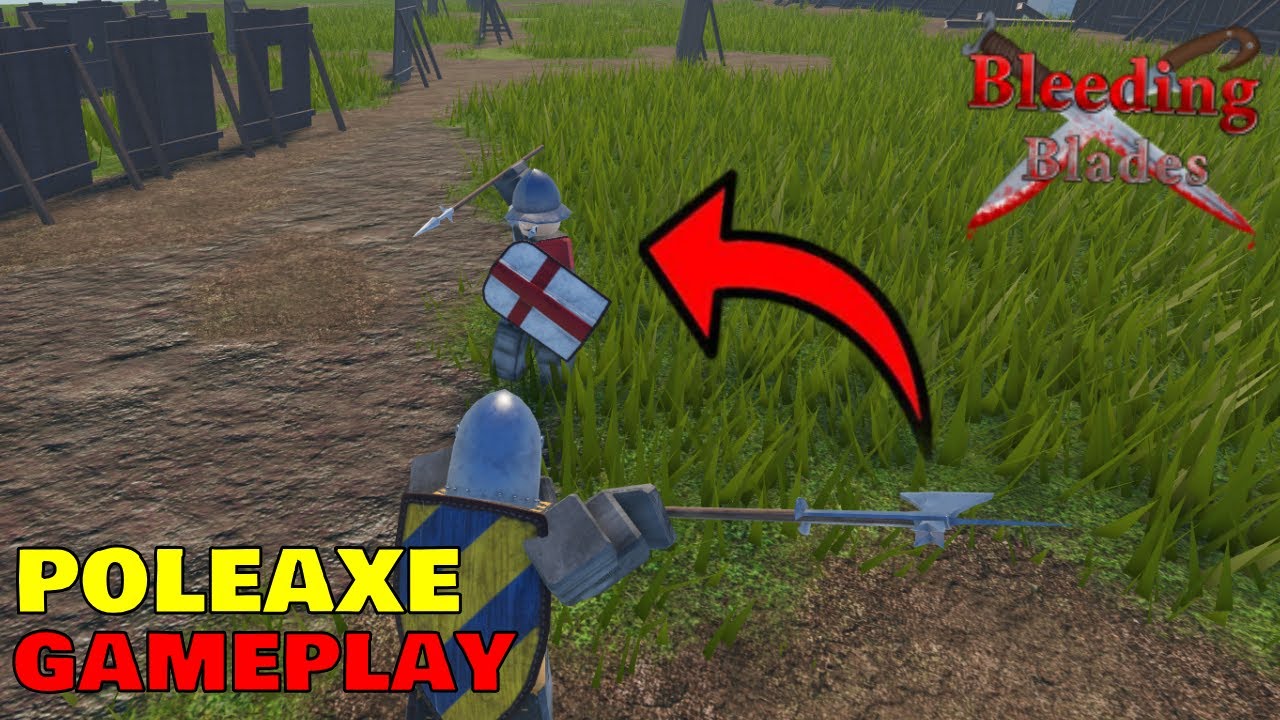 Poleaxe Gameplay (Bleeding Blades)