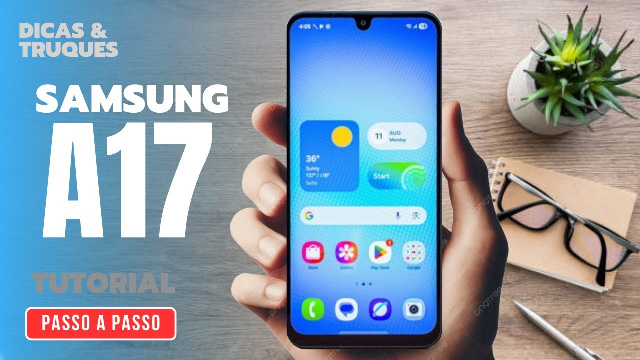 Como remover a função do botão lateral e aumentar volume no Samsung Galaxy A17