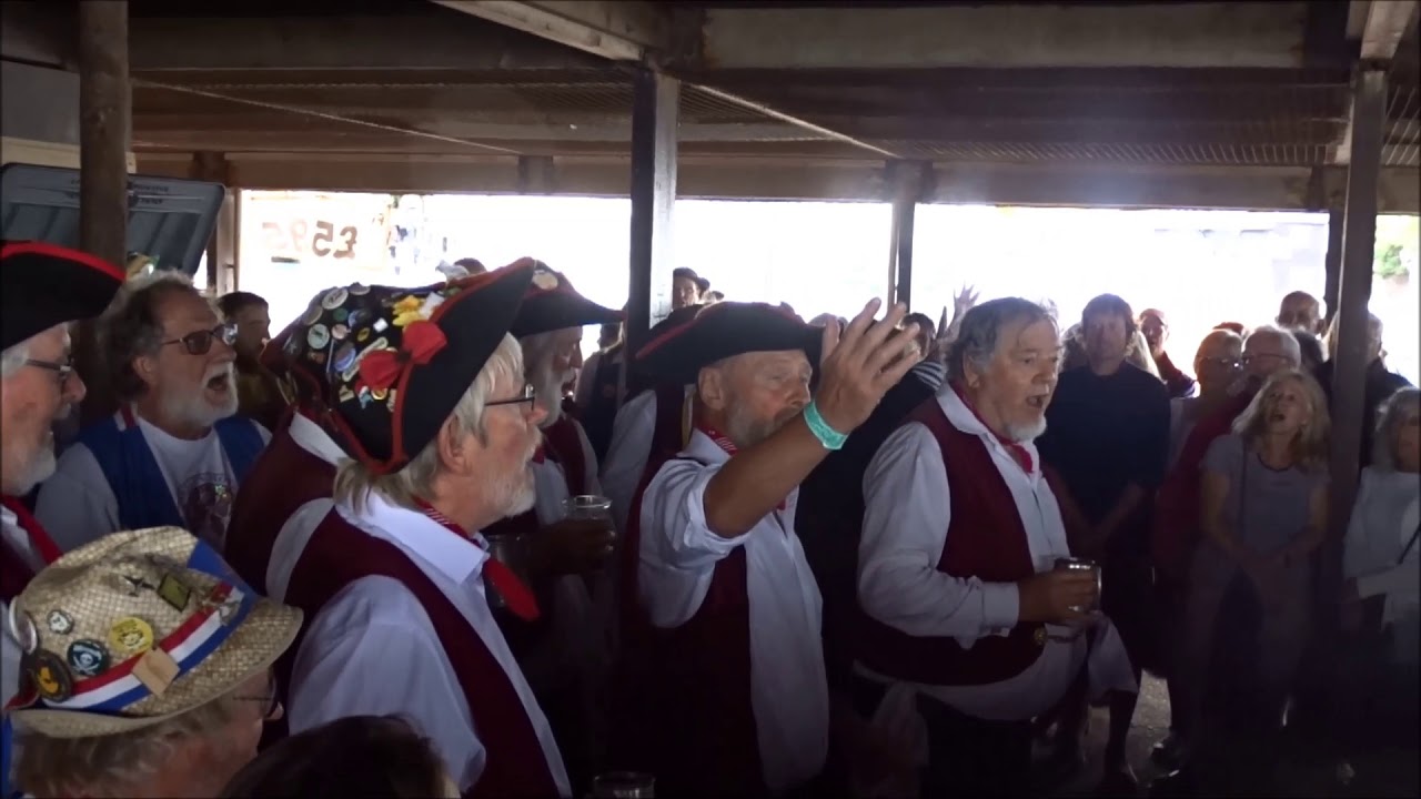 Sea Shanties during Broadstairs Folk Week 2018