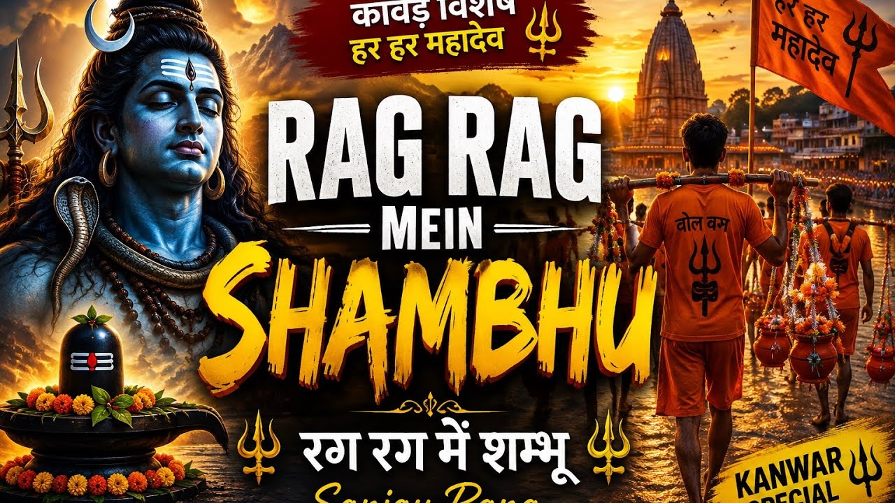 Rag Rag Mein Shambhu 🔱 | Har Har Shambhu | Shiv Tandav Bhajan 2026 | Sanjay Rana 
