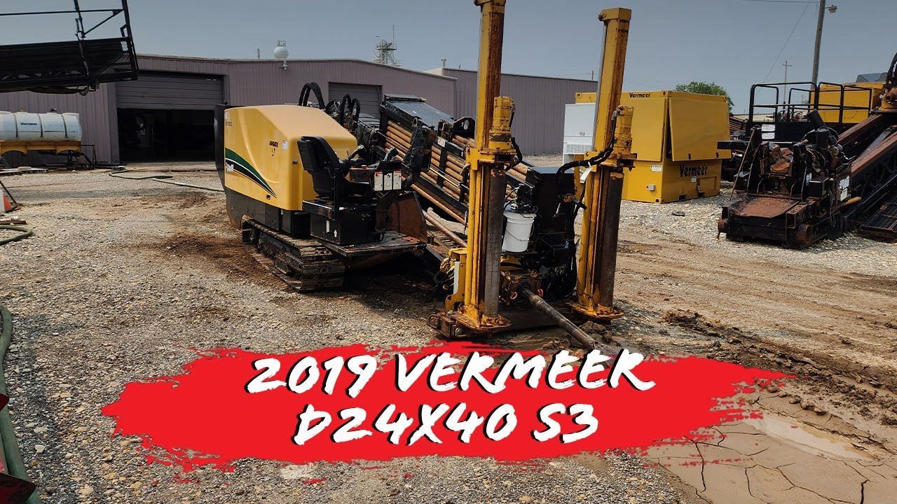 2019 Vermeer D24x40 S3 demo | SOURCE: HDD