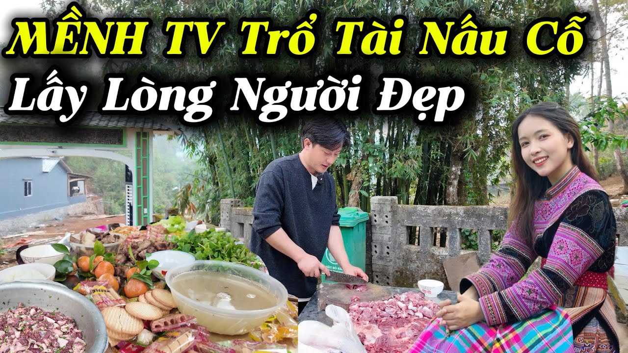 Lên Bản Trổ Tài Nấu Cỗ Lấy Lòng Người Đẹp..!!