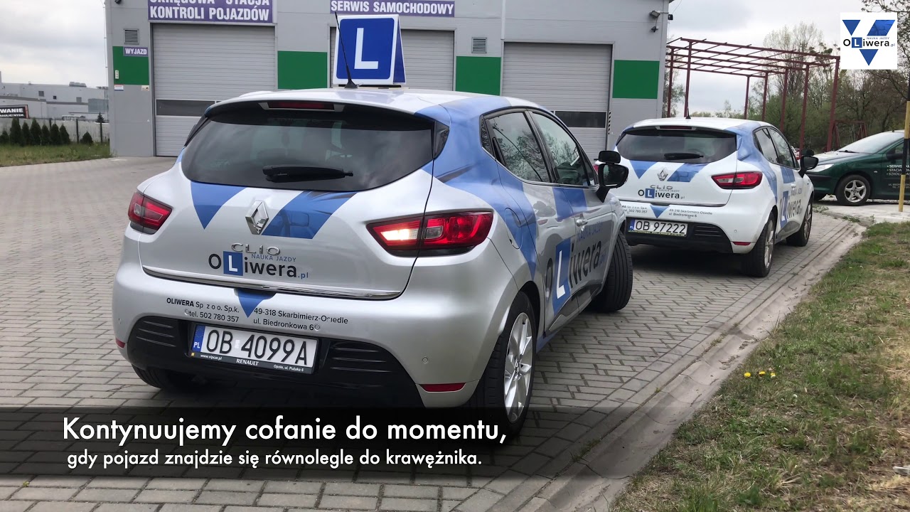 Parkowanie równoległe - Szkoła nauki jazdy Oliwera