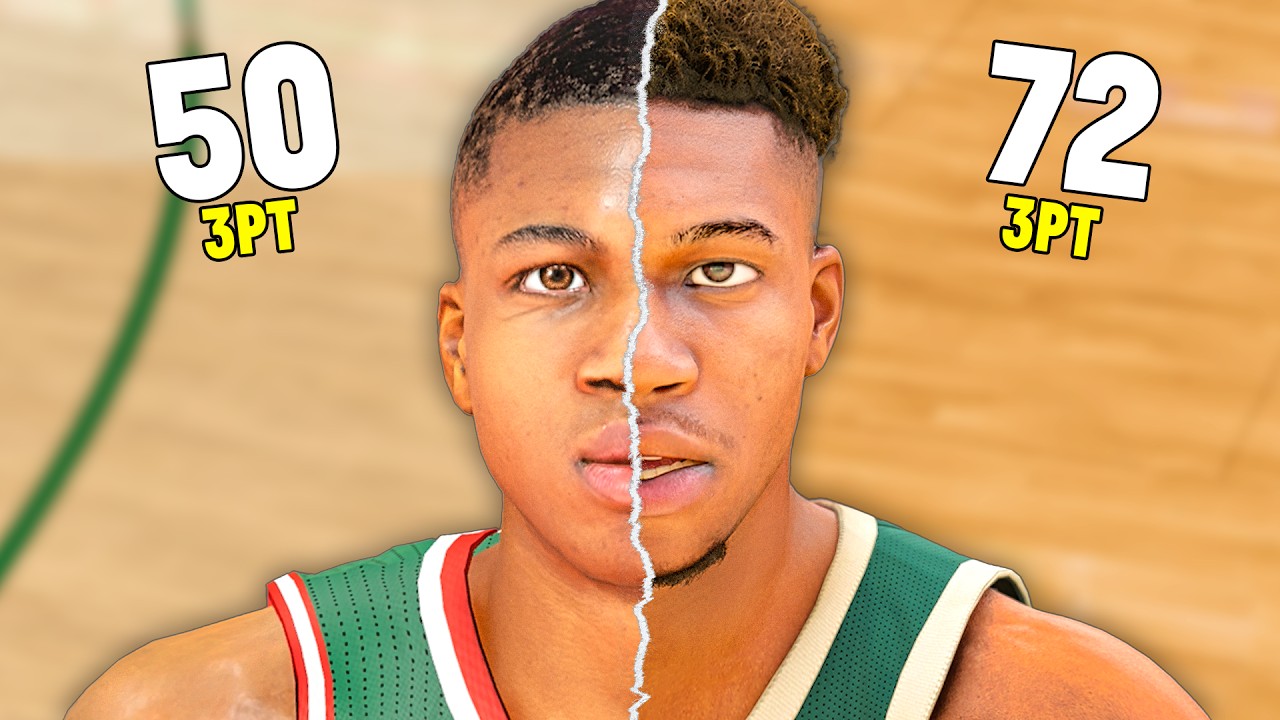 Я забил мяч с середины площадки вместе с Яннисом в каждой гонке NBA 2K!