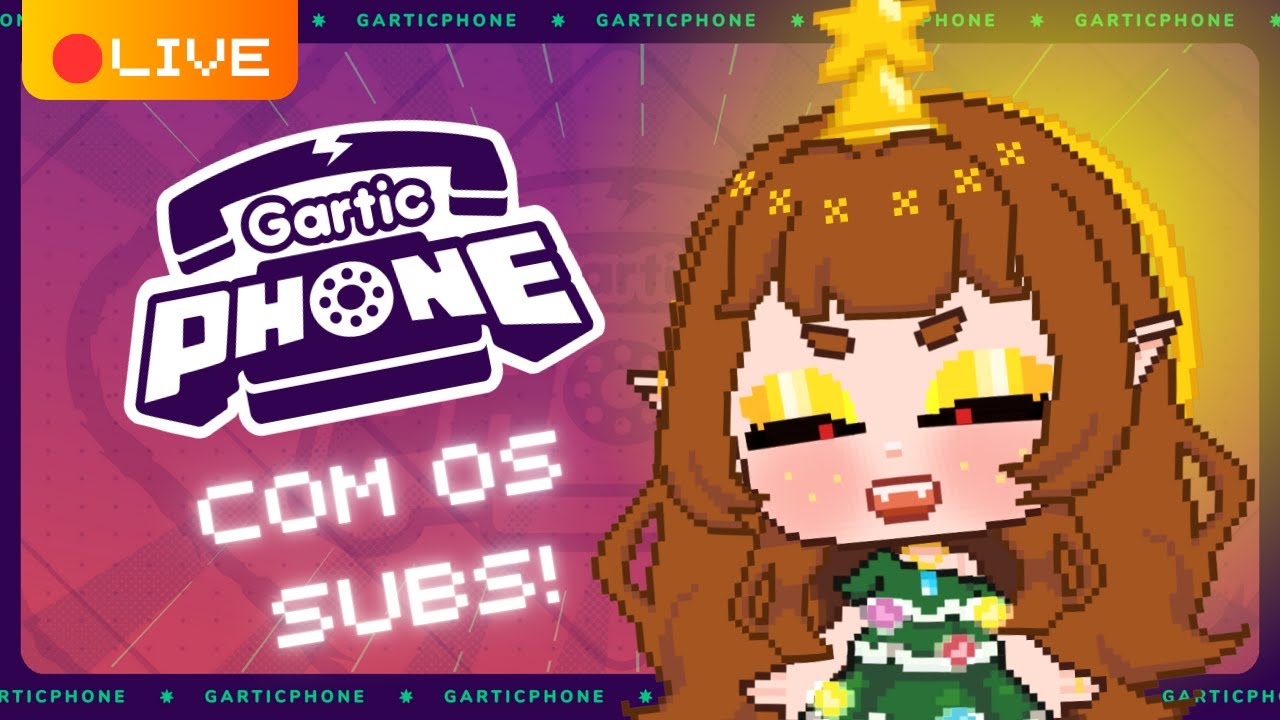 【Gartic Phone】Artes arteiras com os meus Girassóis