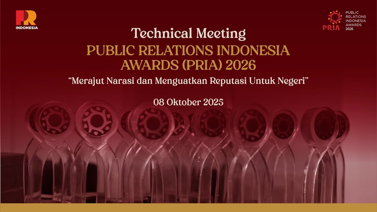 Technical Meeting Public Relations Indonesia Awards (PRIA) 2026
