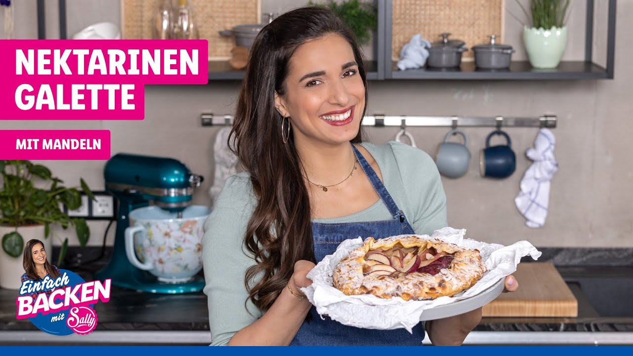 Nektarinen Galette | fruchtig-süßes Gebäck