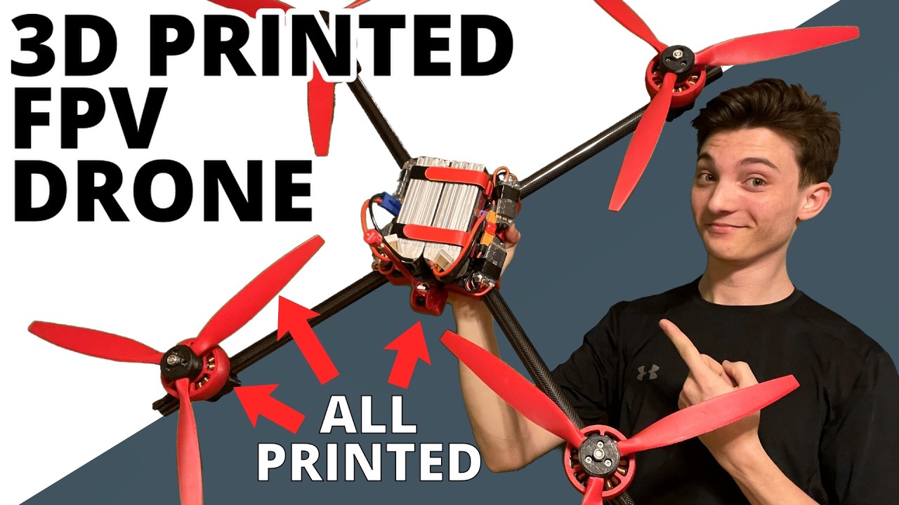 Making a GIANT 3D Printed FPV Drone!