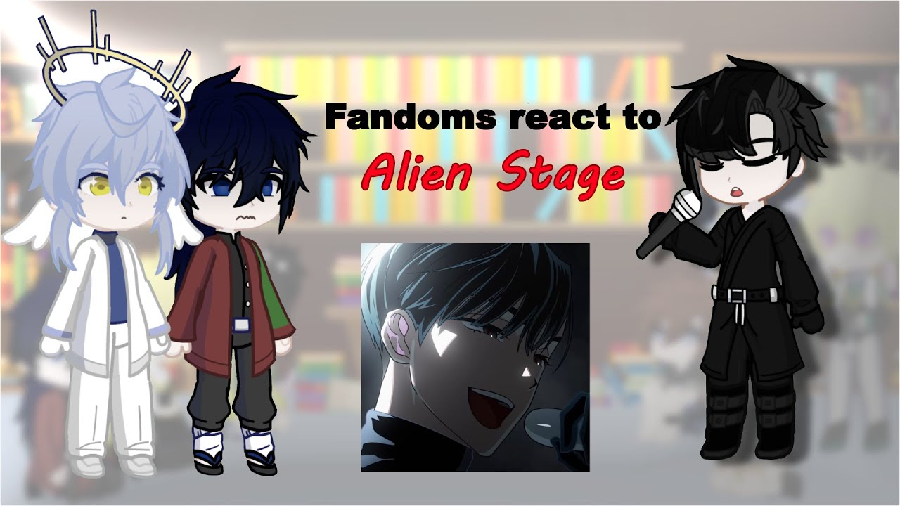 Fandoms react to Alien Stage FULL PART | Ivan (1/8)