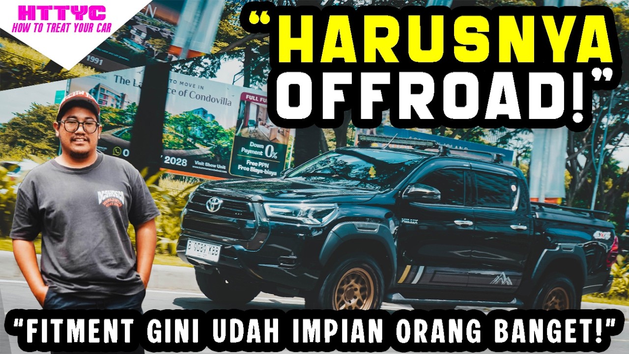 INI BARU GAHARR ! PAPA PASTI SUKA ! MOBIL UMUR 2 TAHUN TAPI CUMAN DIPAKE BUAT... // MODIFIKASI HILUX