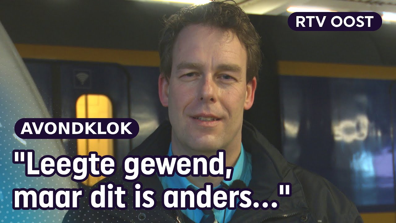 Avondklok: Machinist Duncan voelt zich eenzaam in de trein | RTV Oost