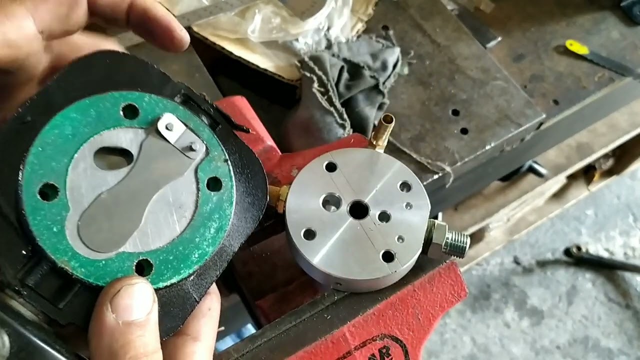 compresor motomil adaptado pra Auta pressão parte 1