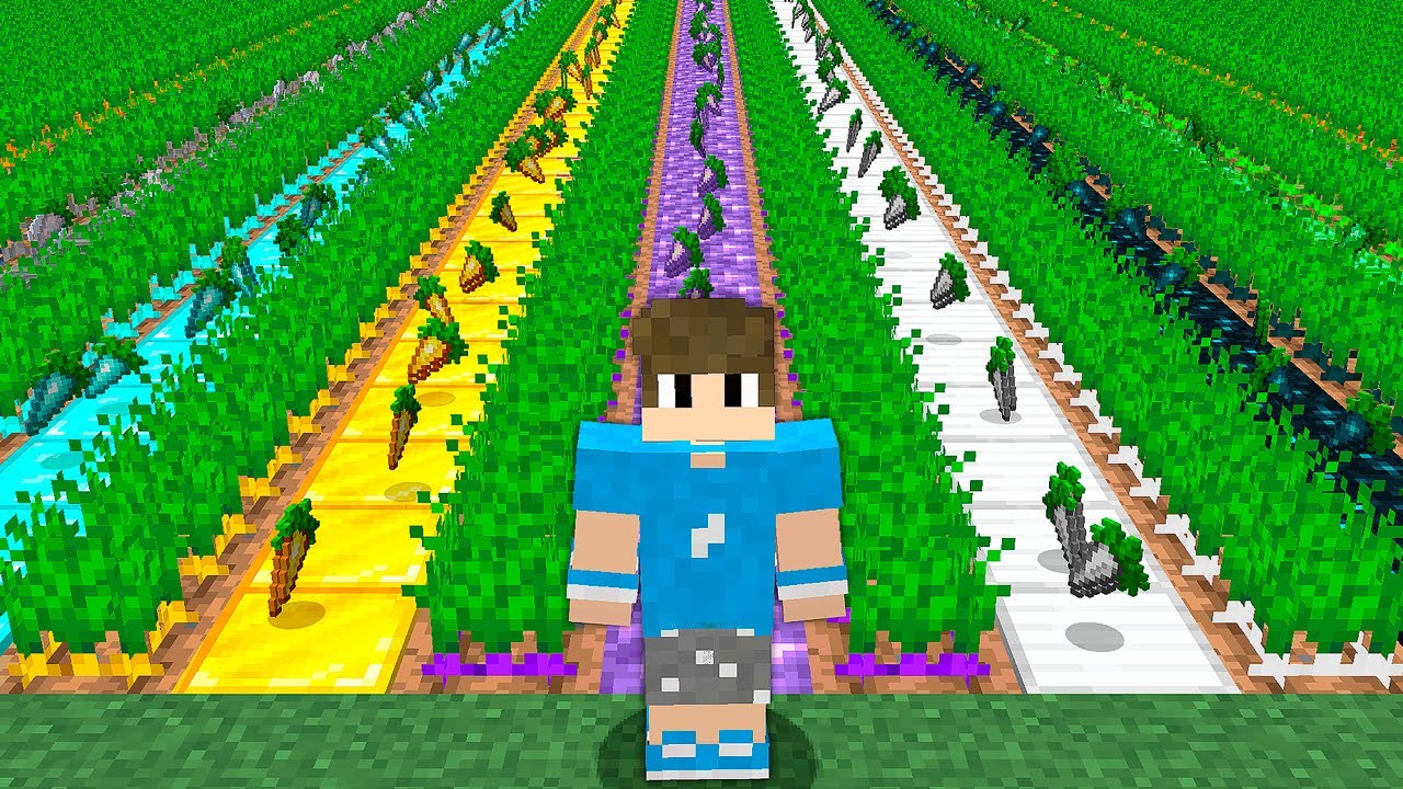 EU POSSO COMER CENOURAS CUSTOMIZADAS NO MINECRAFT