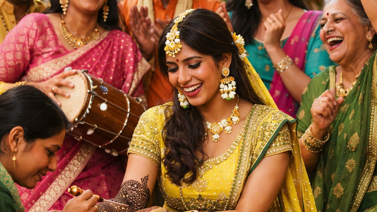 Best Mehndi Ceremony Song 🎶 | Indian Wedding Fun & Dance