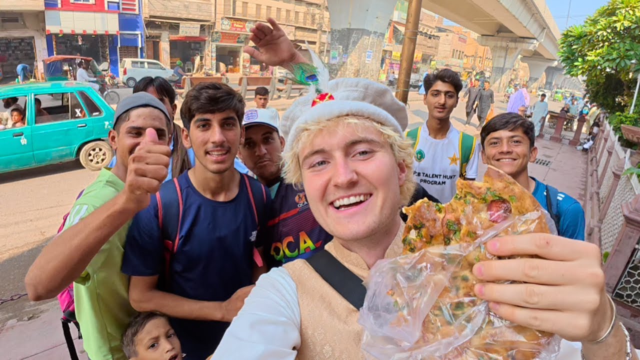 Местная пакистанская уличная еда 🇵🇰