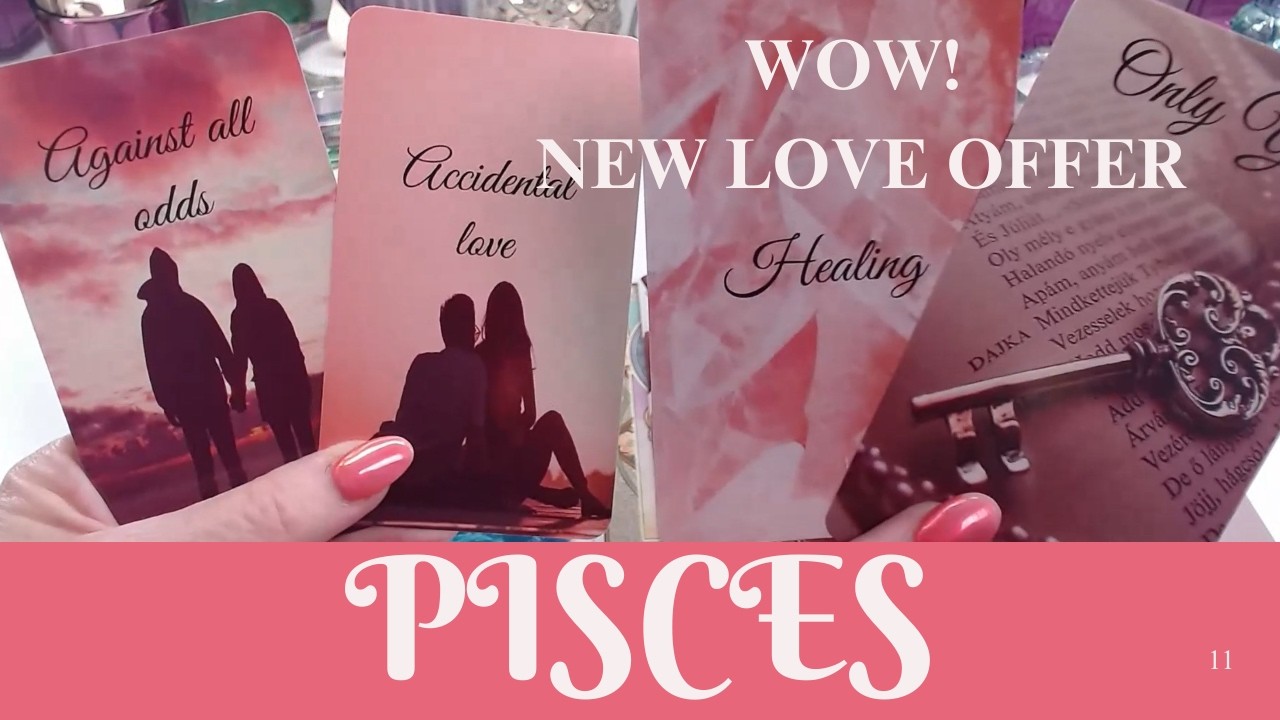 PISCES LOVE♓💖WOW! NEW LOVE IS HERE🤯EVERYTHING ALIGNS PERFECTLY💖😲 PISCES LOVE TAROT💝#pisces