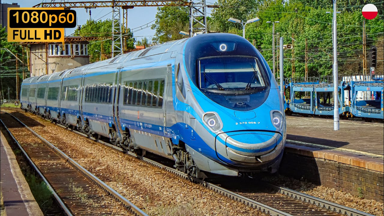 Katowice Ligota - Mix Składów Pasażerskich (EuroCity, EIP, IC)