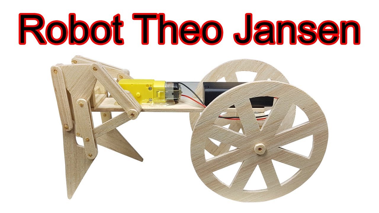Robot de carga con el Mecanismo de Theo Jansen