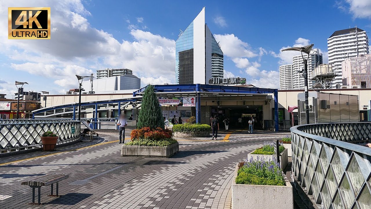 Japan Walking Tour | 日本ウオーキングツアー Kawaguchi Town