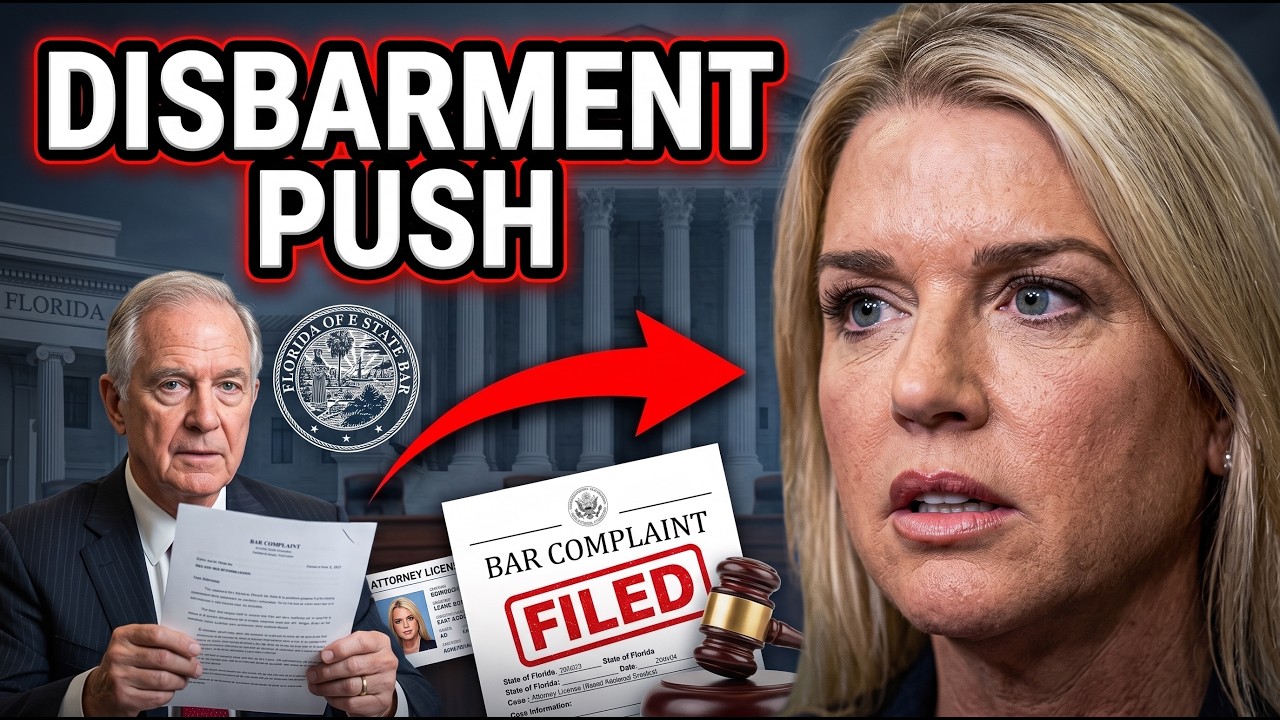 BREAKING: Pam Bondi Faces Disbarment Complaint as Florida Bar Reviews Filing