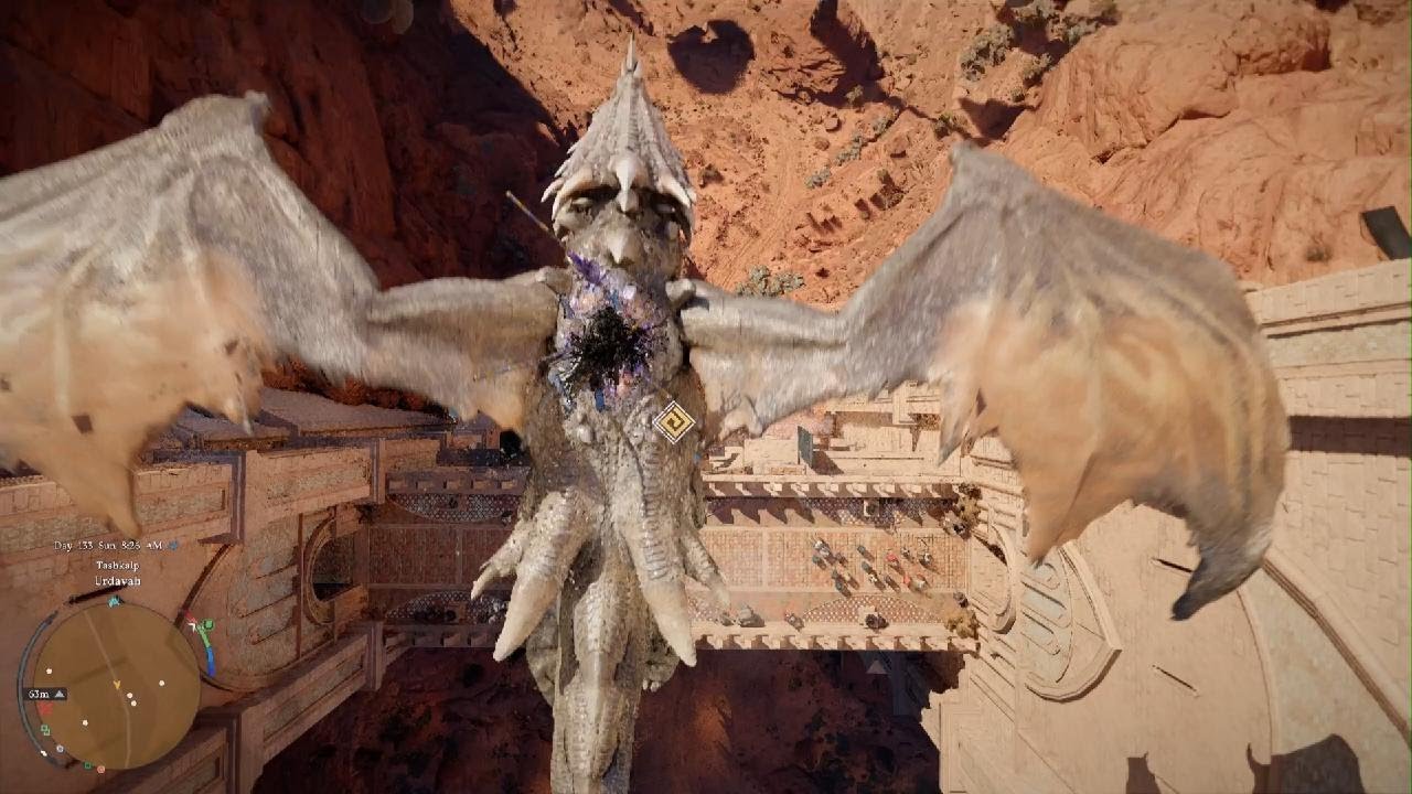 Crimson Desert - Shackles of Fate Climb up the Dragon without Axiom Force