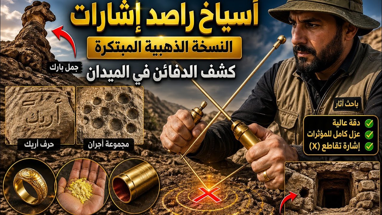 فحص ميداني بالنسخة الذهبية المبتكرة بأسياخ راصد إشارات 