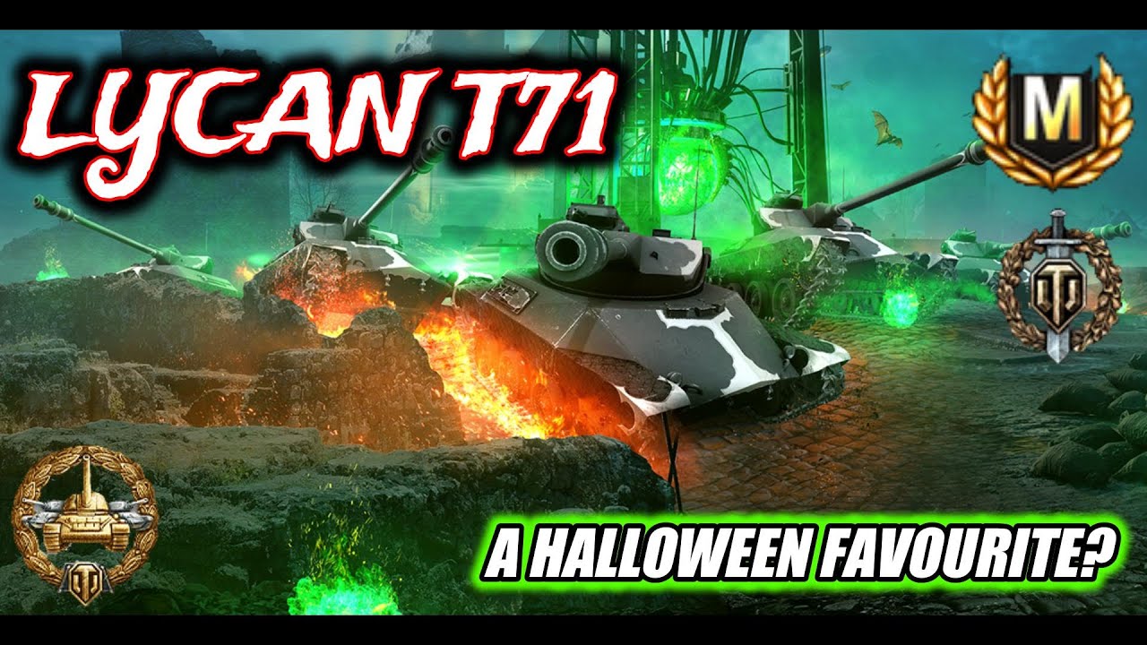 Lycan T71 A Halloween Favourite Tier 7 Light Tank WOT Console - World Of Tanks Modern Armour