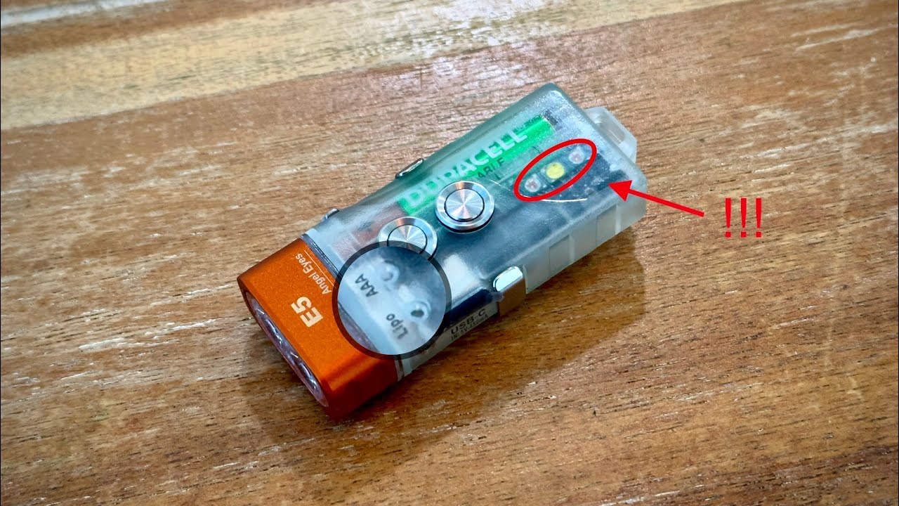 RovyVon E5 Angel Eyes hybrid AAA & Lithium EDC Flashlight Review | This might just be perfect!!!