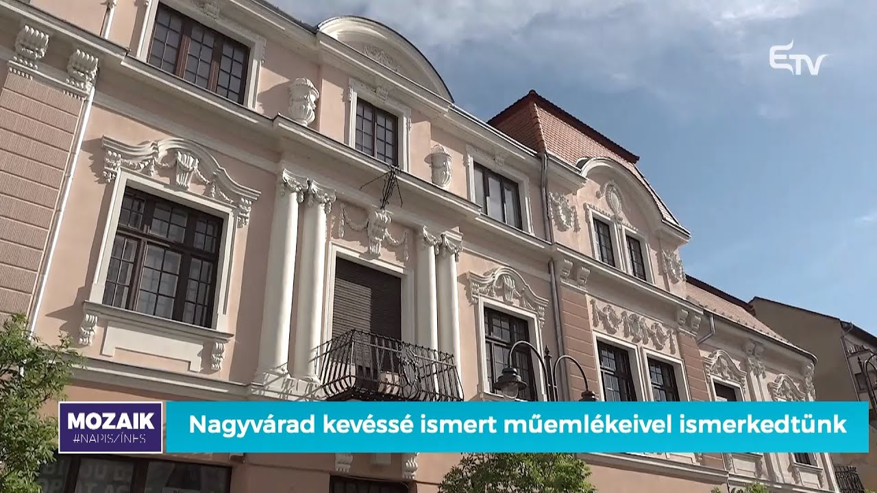 Nagyvárad kevéssé ismert műemlékeivel ismerkedtünk a Mozaikban