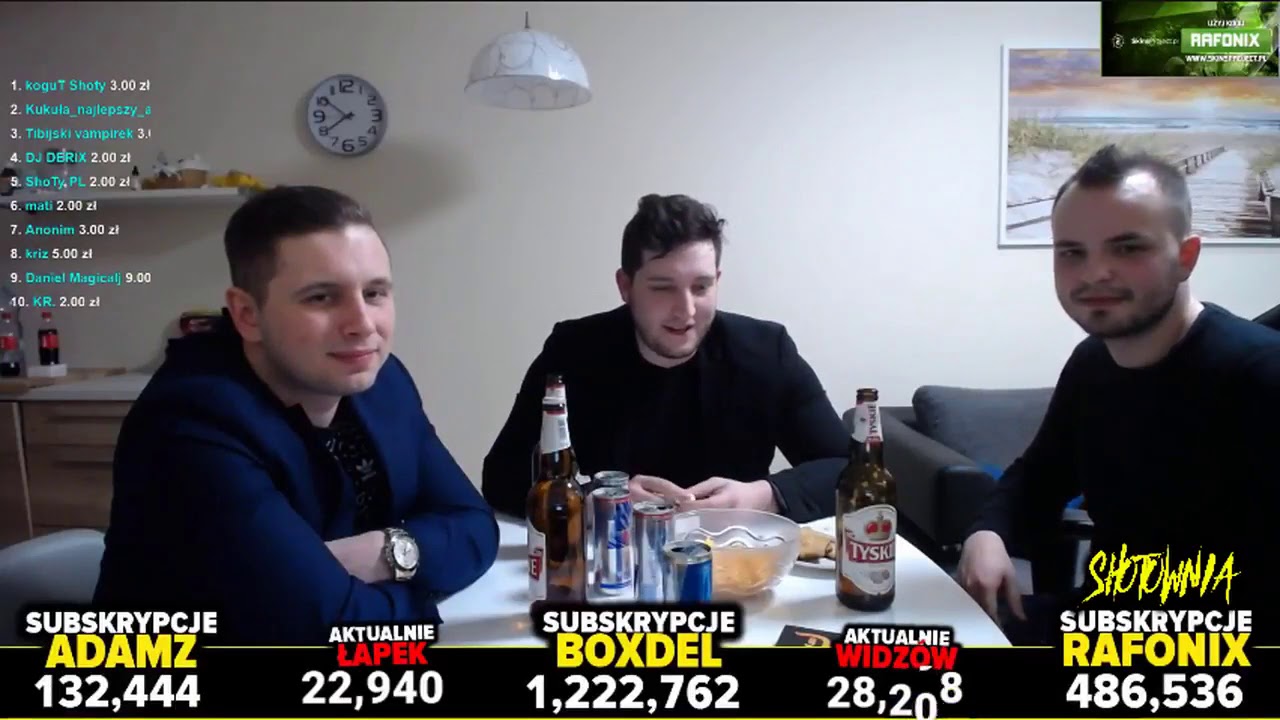 Boxdel, Adamz, Rafonix Disują Magicala
