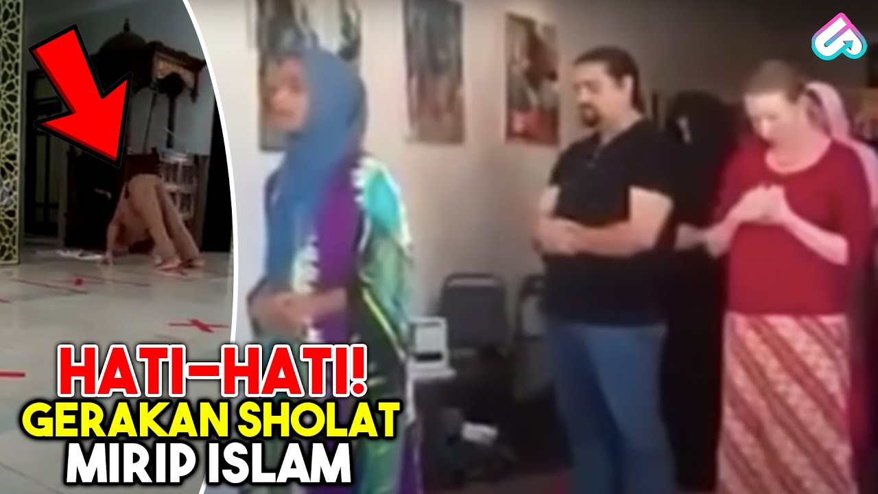 SESAT, ALIRAN DAJJAL IBADAH DI MASJID! Inilah 10 Gerakan Sholat Paling Aneh yang Mirip dengan Islam