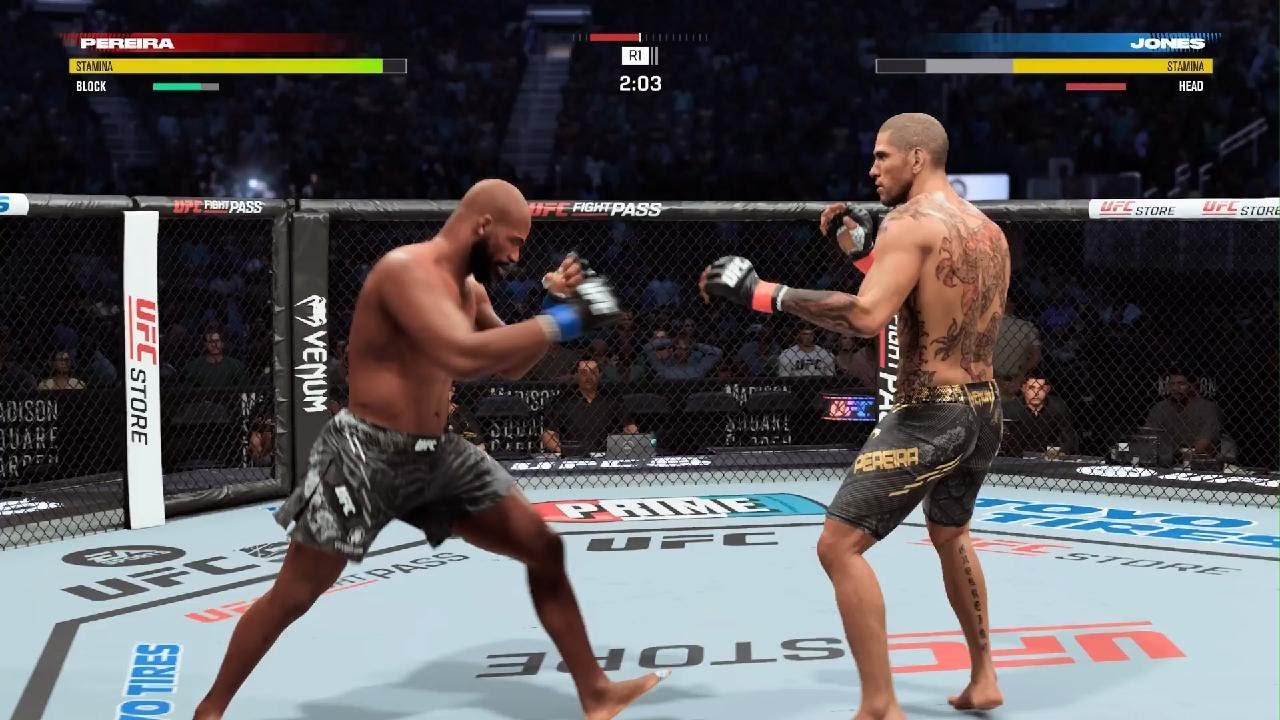 UFC Alex Periera vs Jon Jones