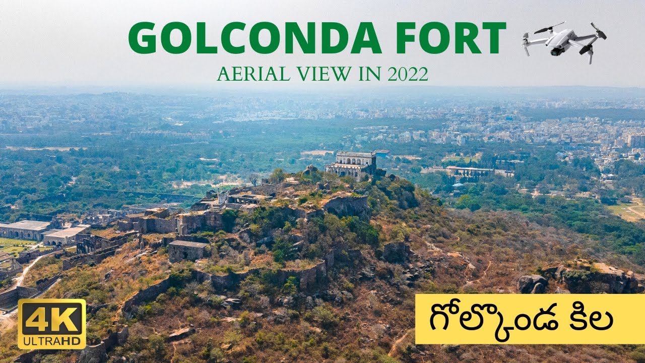 Golconda Fort Drone Video 2022 | Golconda Fort Aerial View