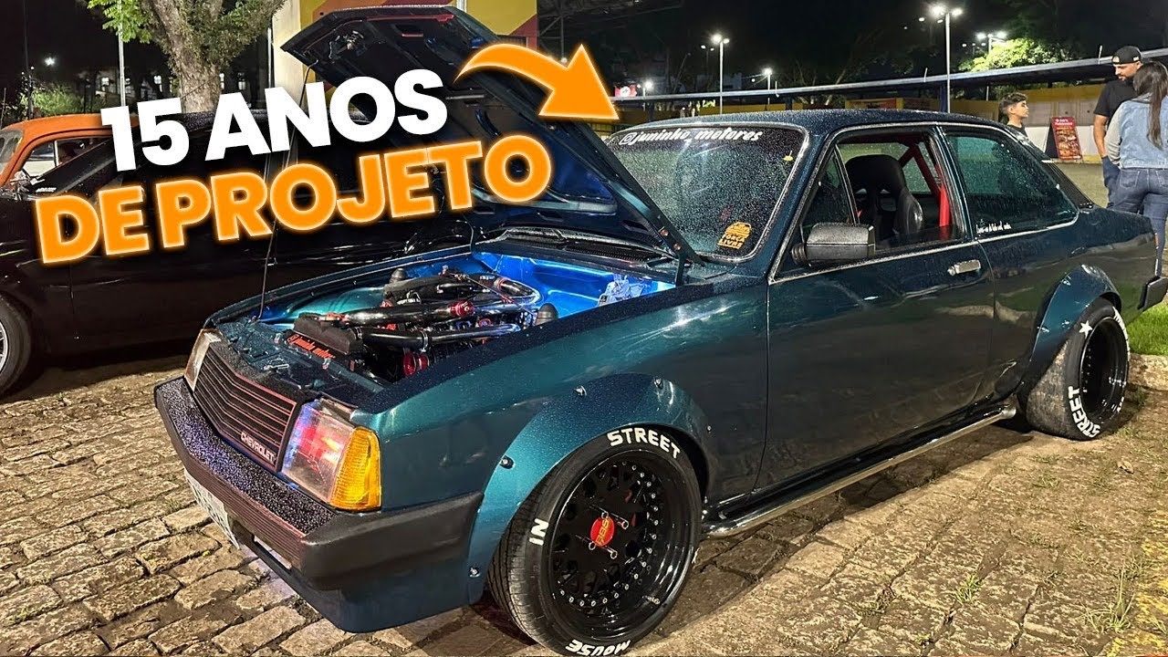 CHEVETTE  TURBO FEITO EM CASA RODAS TALUDAS CONFIRA 