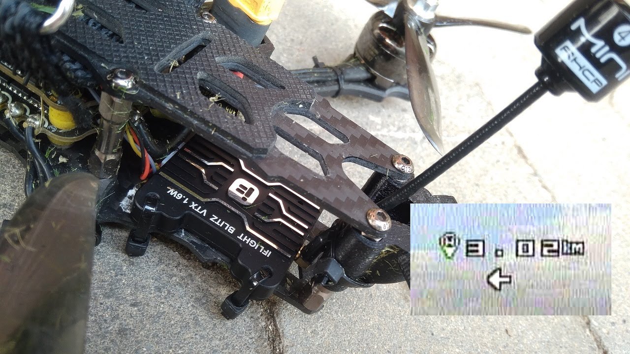 The Ripper 5'' - VTX Upgrade IFlight Blitz 1,6W (3km test)
