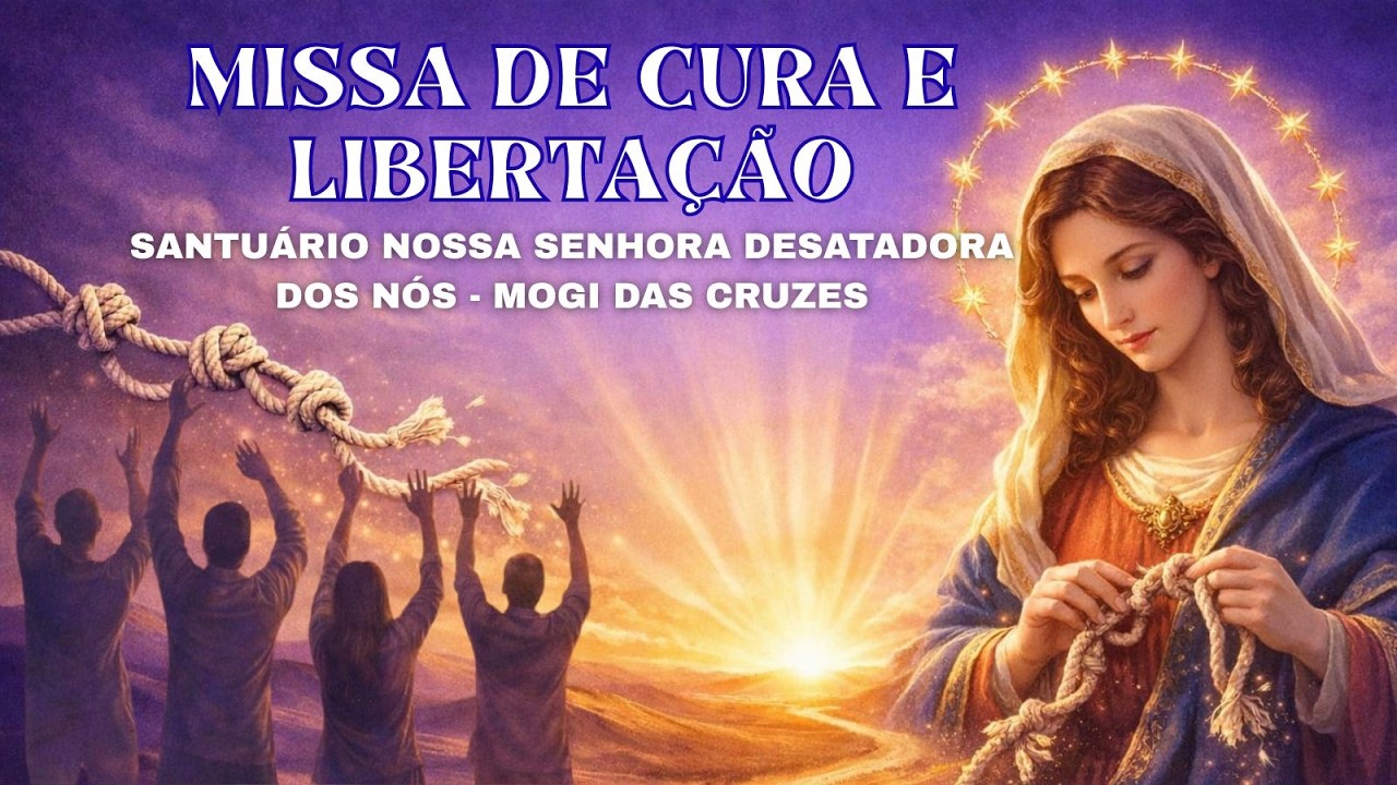 MISSA DE CURA E LIBERTAÇÃO - DESERTOS NÃO DURAM PARA SEMPRE - 12/03/2026 - 19H 30