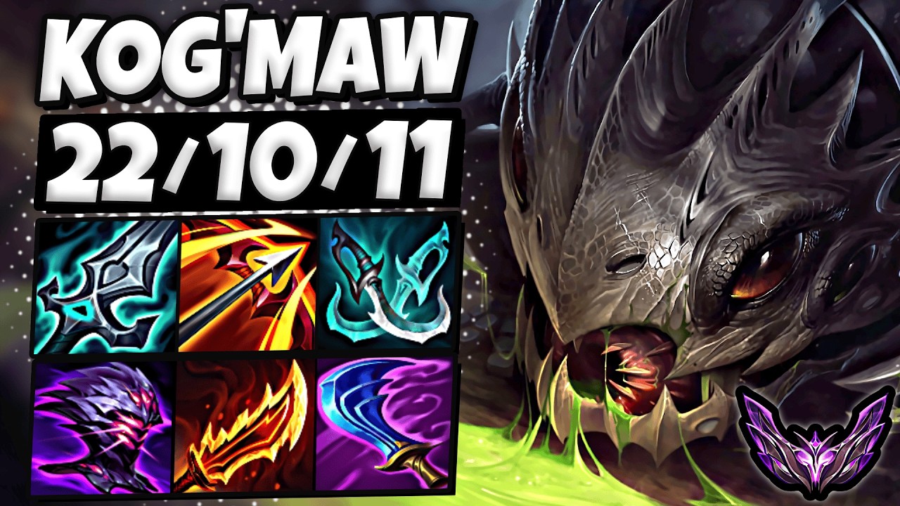 Kog'Maw vs Kai'Sa [ ADC ] Lol Korea Master Patch 25.20 ✅