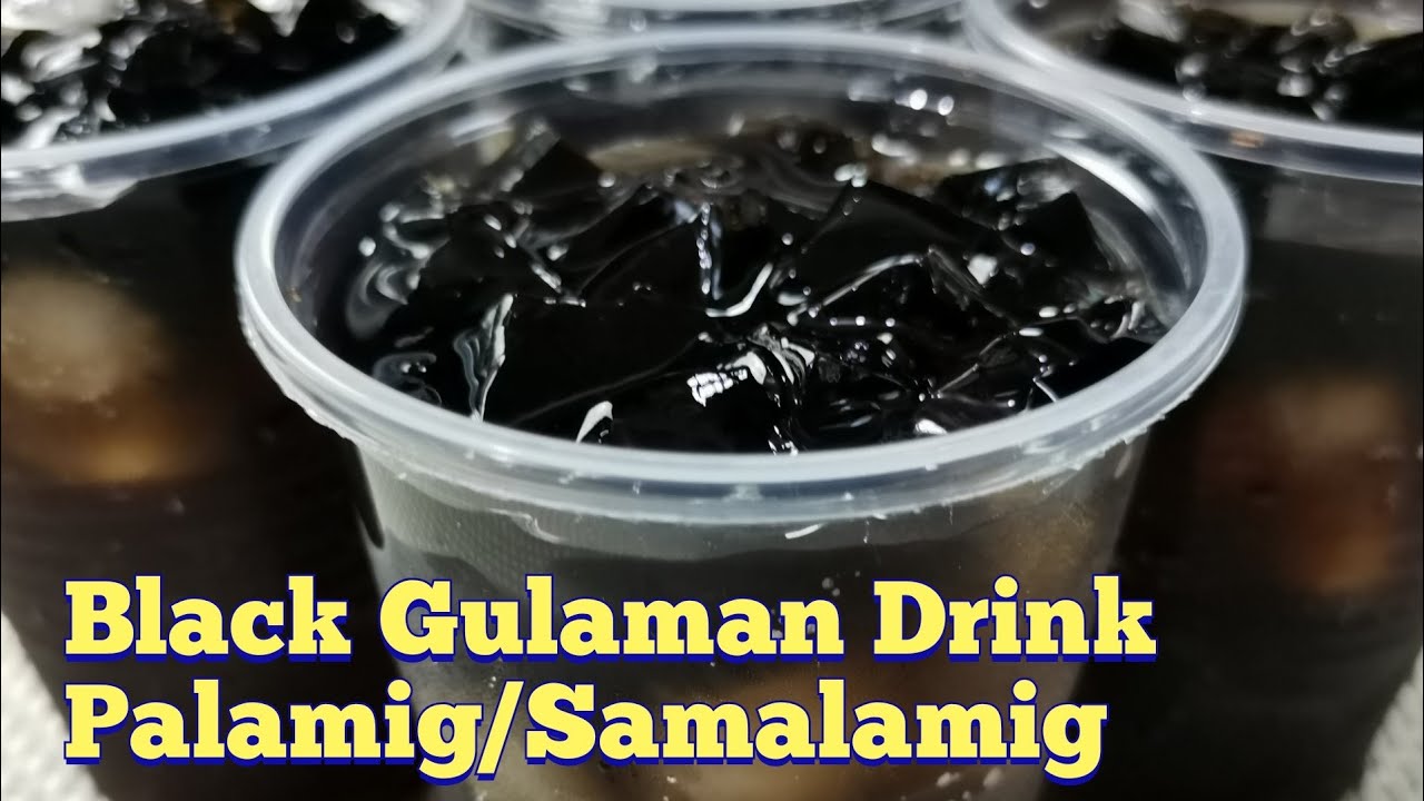 Black Gulaman Drink/Palamig