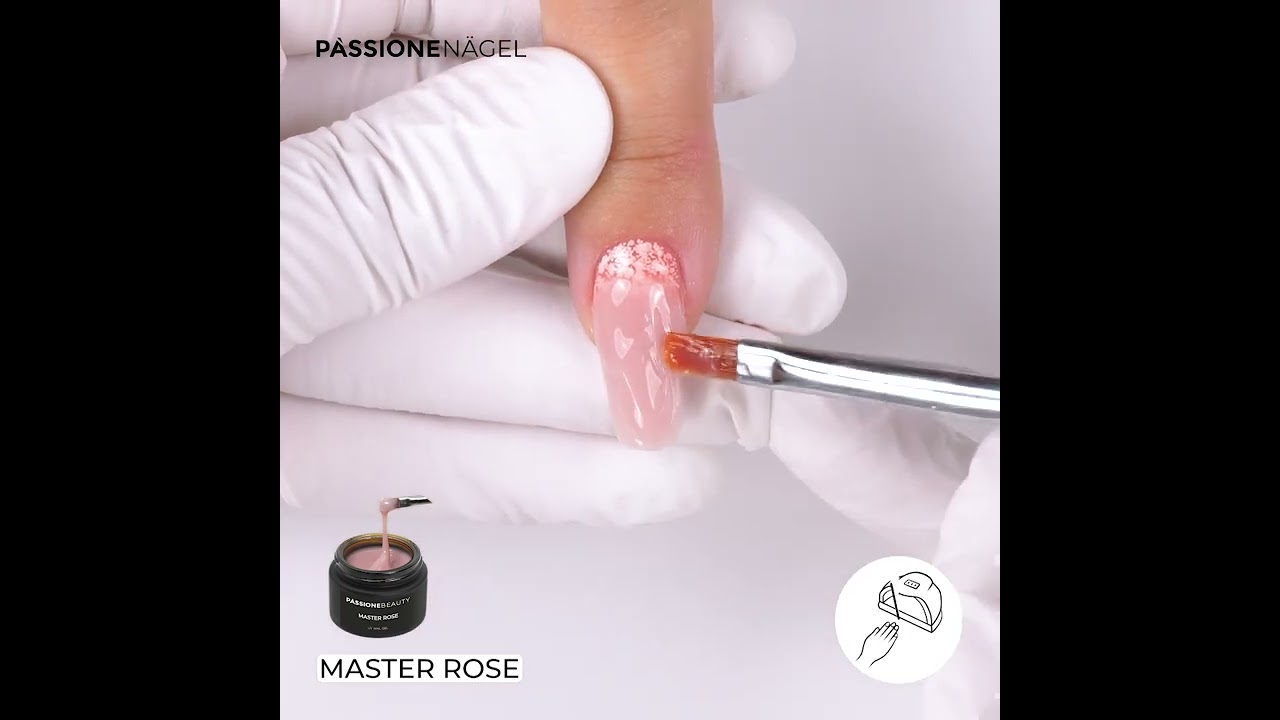 Mehrfarbige Manik&uuml;re mit wei&szlig;em Glitzerlack | PassioneN&auml;gel