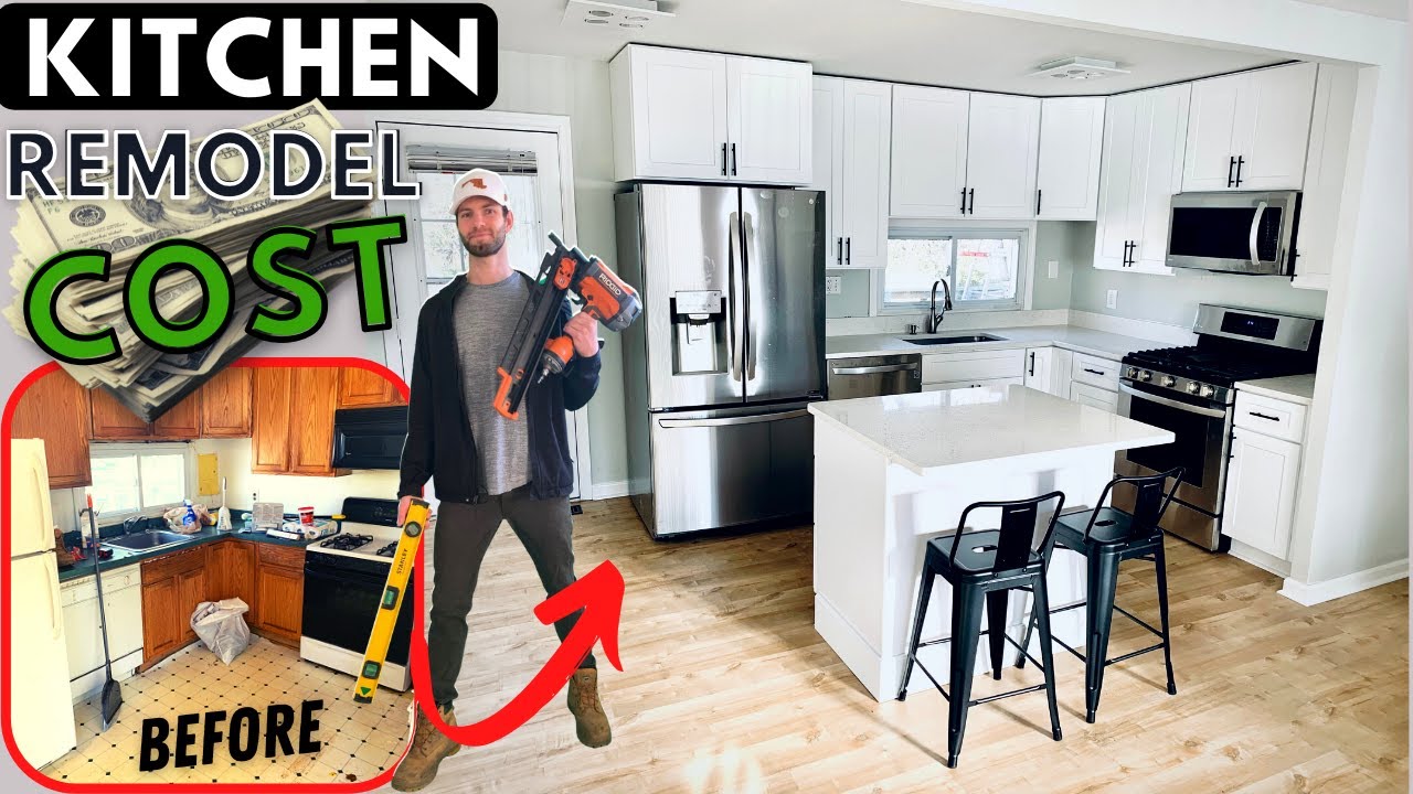 Kitchen Renovation COST (A Complete DIY Kitchen Remodel Cost Breakdown)