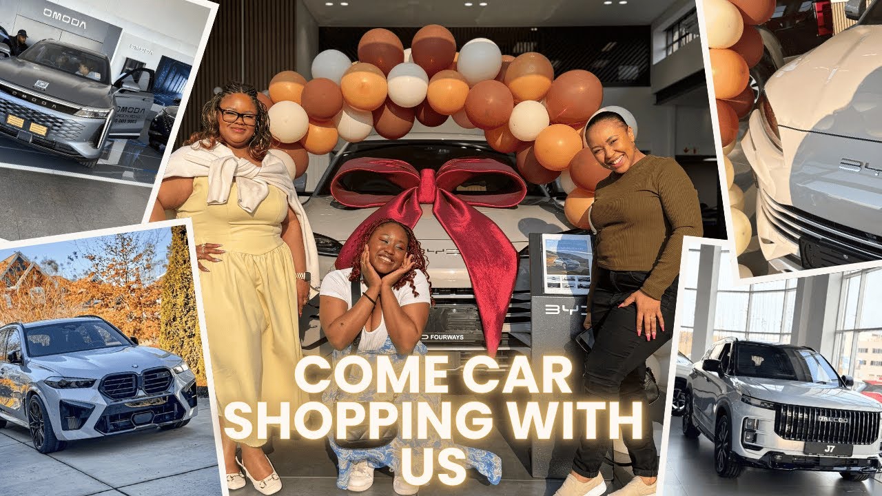 NEW CAR VLOG: Come Car Shopping With Us | BMW, Omoda, BYD, Jaecoo... ♡ Nicole Khumalo ♡