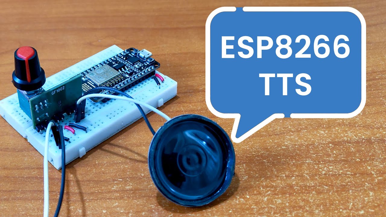 ESP8266 &mdash; преобразование текста в речь полностью в автономном режиме (TTS)