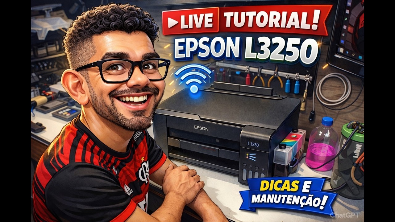 Live Sabadouuuu (Manutenção Epson L3250)