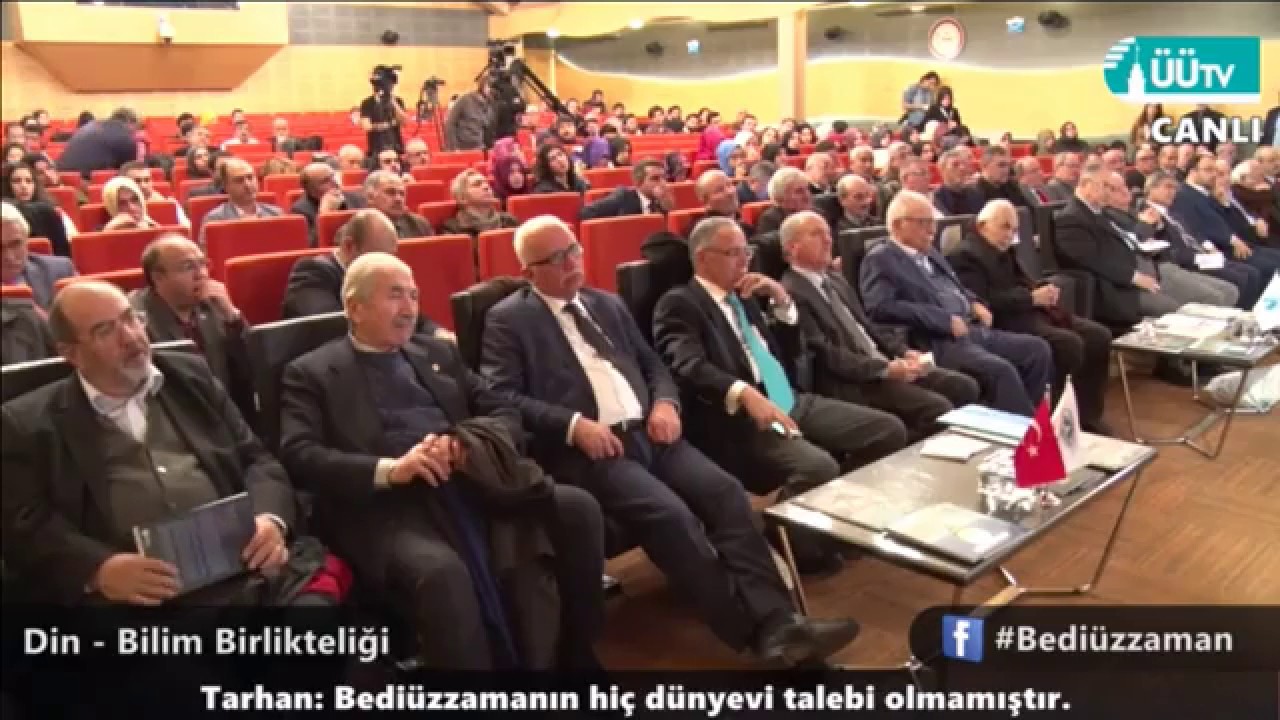 Tarhan: Bediüzzaman aslında çağın Mevlana’sı olacak bir kişidir