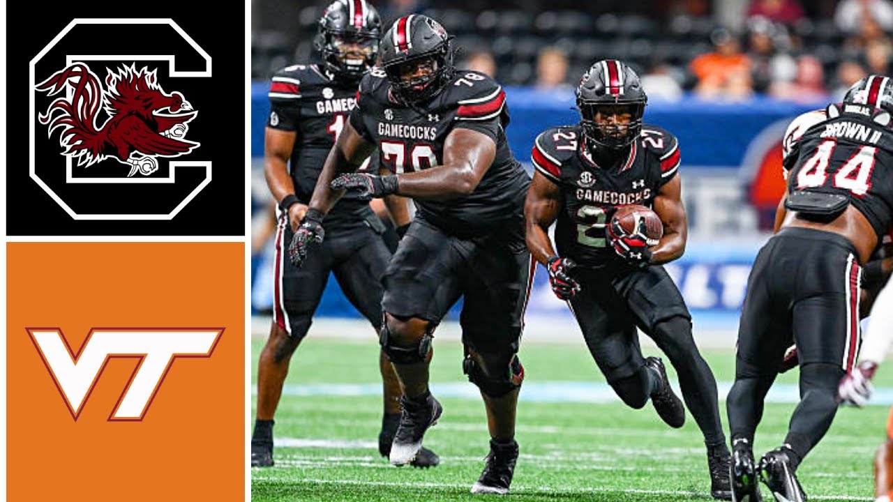 #13 South Carolina vs Virginia Tech Highlights | FBS Week 1 | 2025 College Football