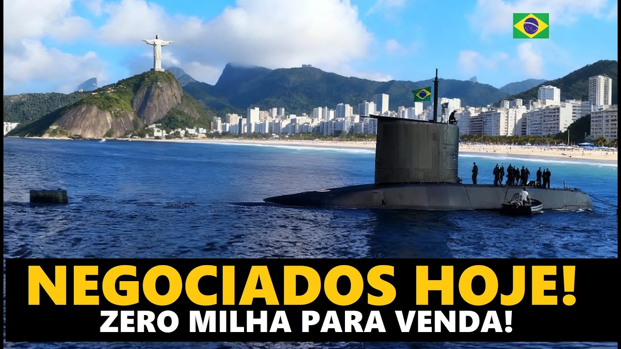 Submarinos U-209 ( Tupi ) NEGOCIADOS HOJE zero MILHA!