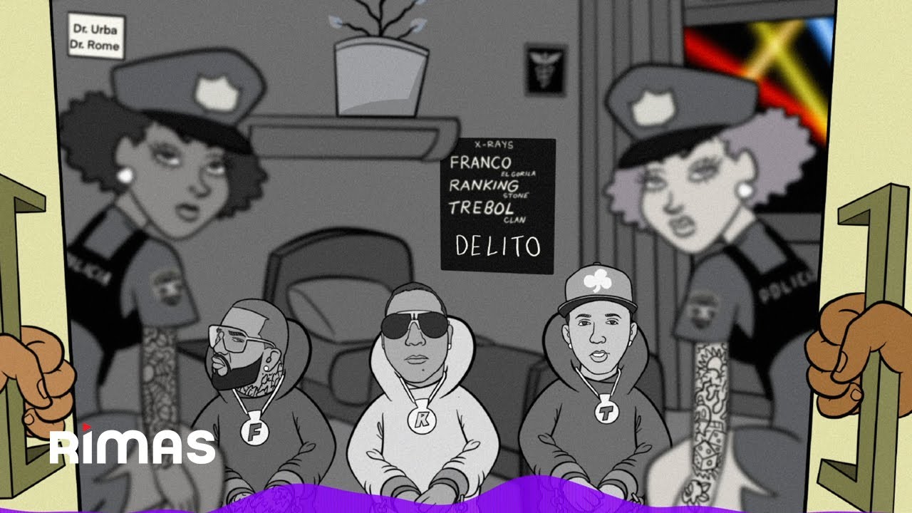 Urba & Rome, Tr&eacute;bol, Franco Ft Ranking Stone - Delito | Reggaeton De La Mata