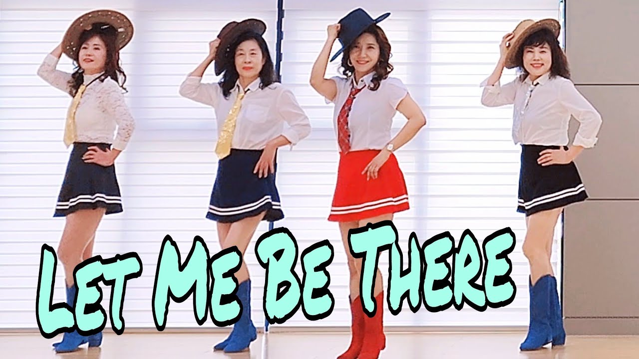 Let Me Be There Line Dance|Oldpopsong |Olivia Newton-John |초중급 라인댄스