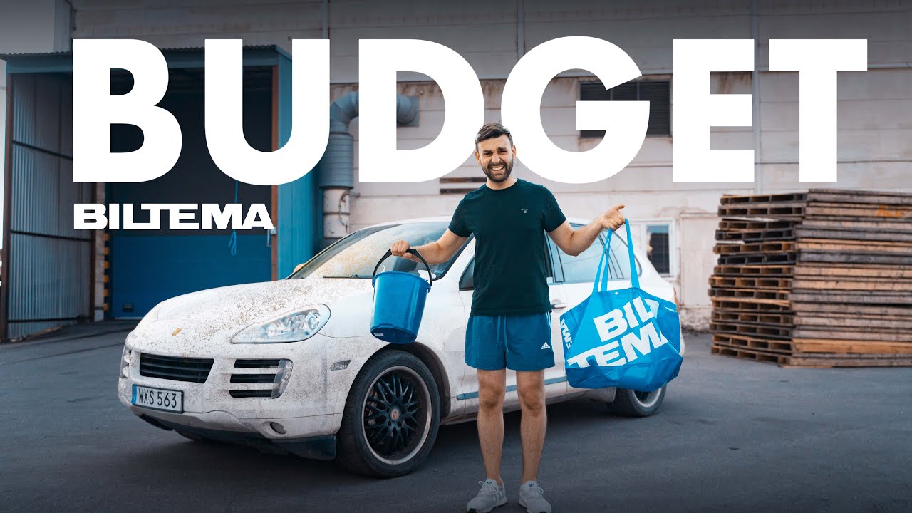 VI KÖPTE ALLA BILVÅRDSPRODUKTER FRÅN BILTEMA
