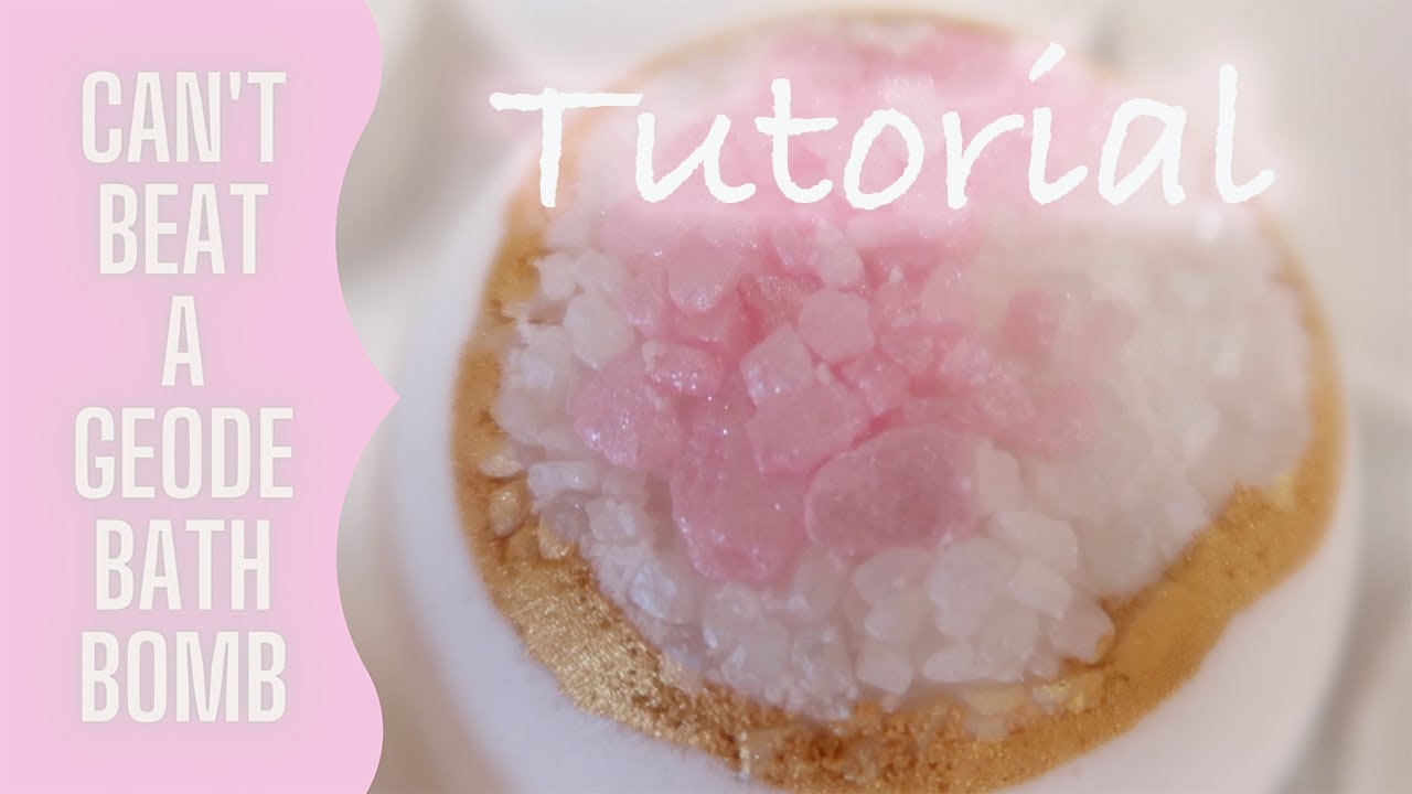Tutorial Unbeatable Geode Bath Bombs Perfectly Seychelles Paradise